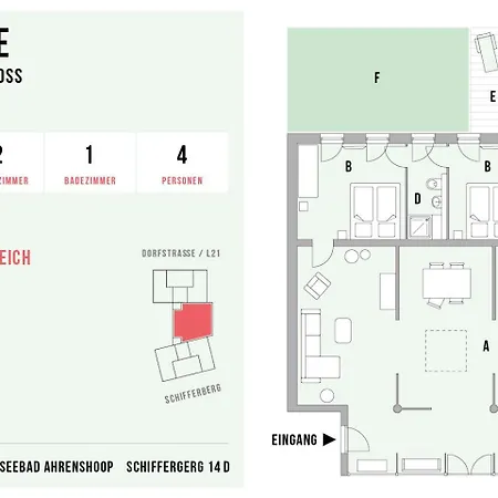 Strandleben - Galerie Nummer 13 Apartment Ahrenshoop