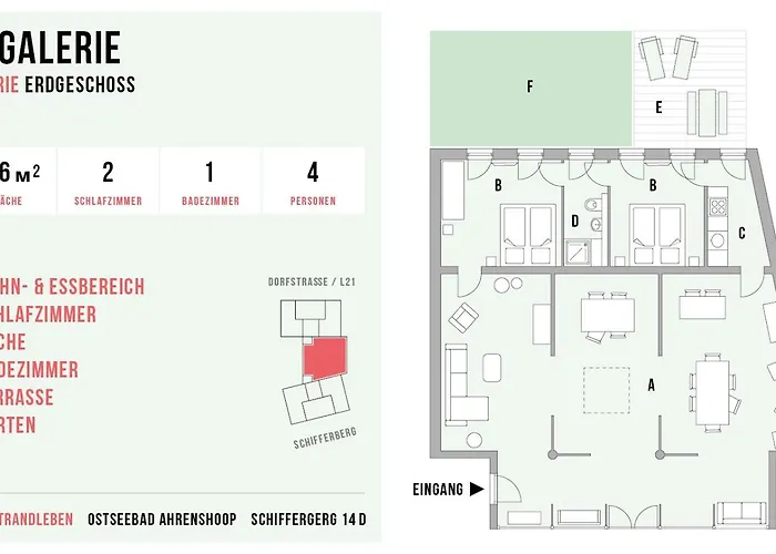 Strandleben - Galerie Nummer 13 Apartamento Ahrenshoop